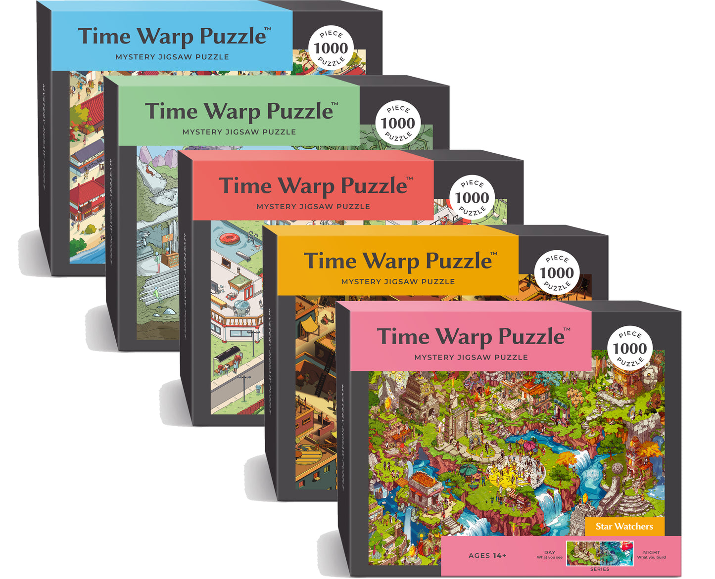 Time Warp Puzzles Series One 5 Puzzle Bundle