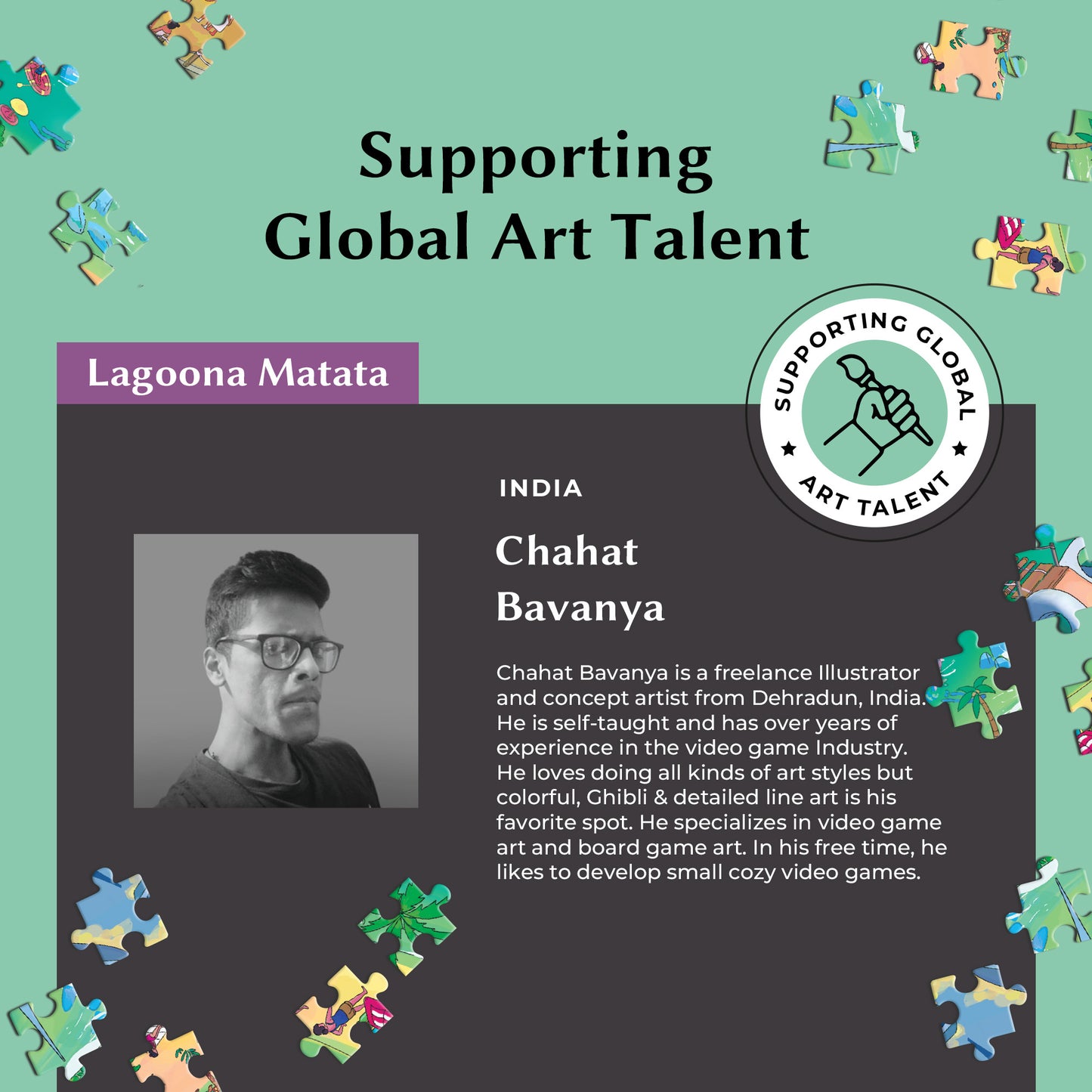 1000 Piece Jigsaw Puzzle – Box Shows Sunrise, Puzzle Reveals Sunset | Time Warp Puzzle Series 2: Lagoona Matata