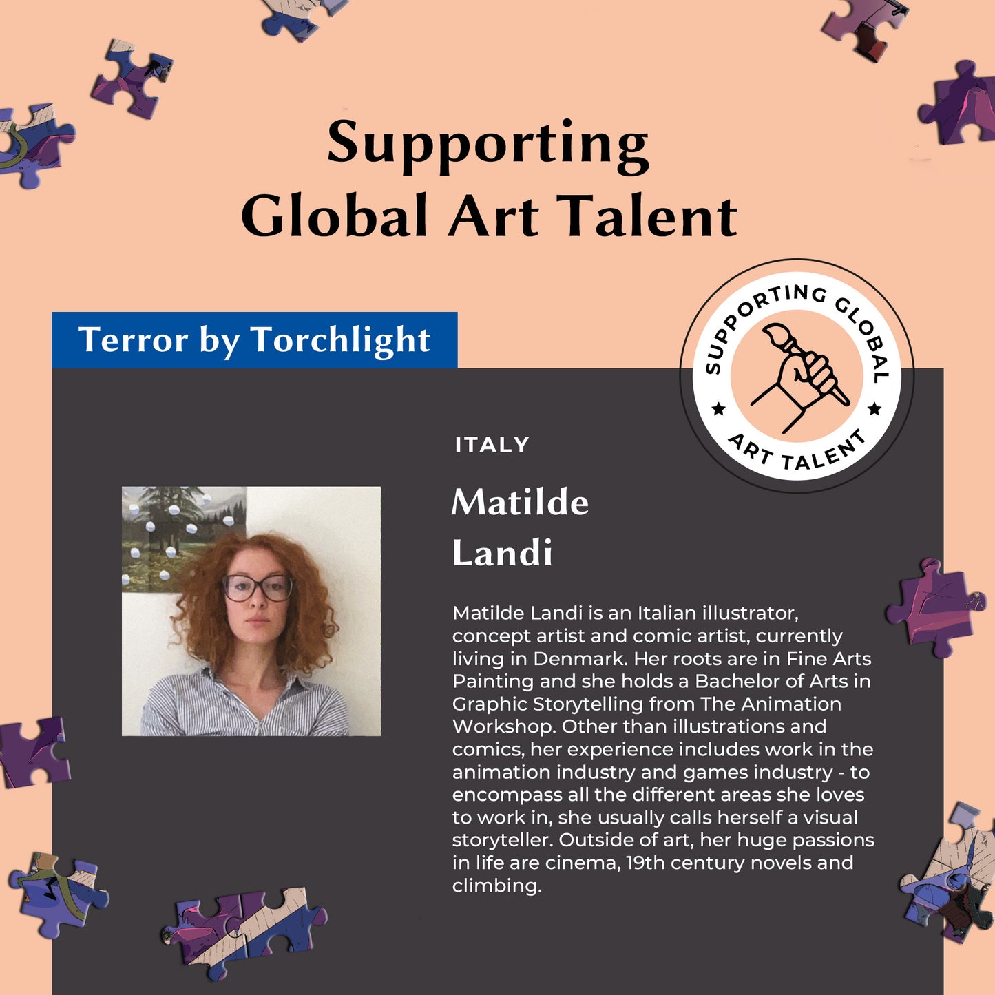 1000 Piece Jigsaw Puzzle – Box Shows Sunrise, Puzzle Reveals Sunset | Time Warp Puzzle Series 2: Terror by Torchlight