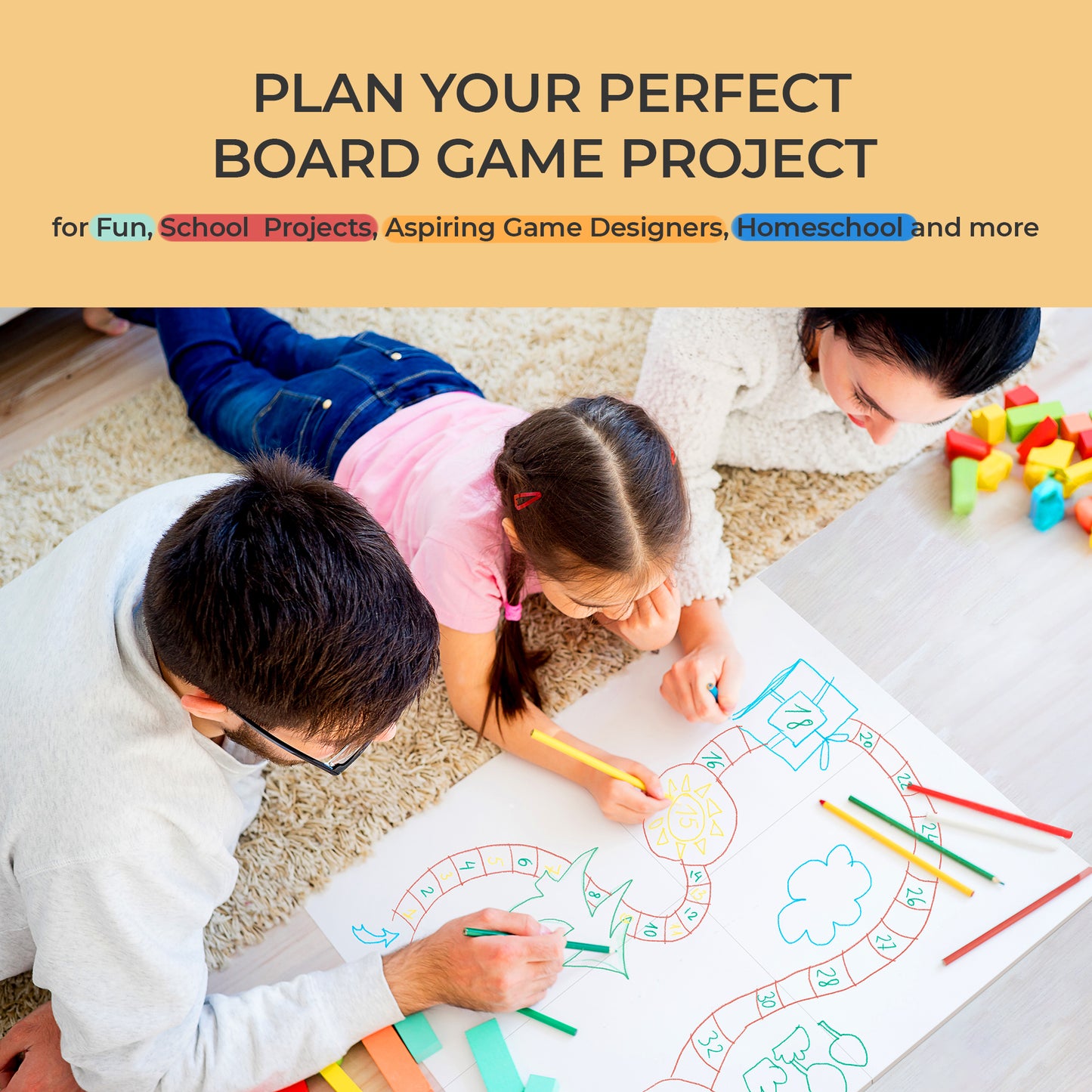 DIY Board Game Kit
