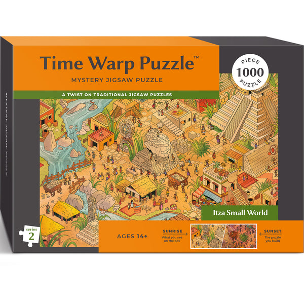 1000 Piece Jigsaw Puzzle – Box Shows Sunrise, Puzzle Reveals