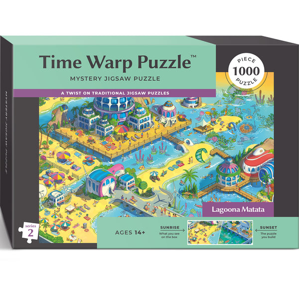 1000 Piece Jigsaw Puzzle – Box Shows Sunrise, Puzzle Reveals