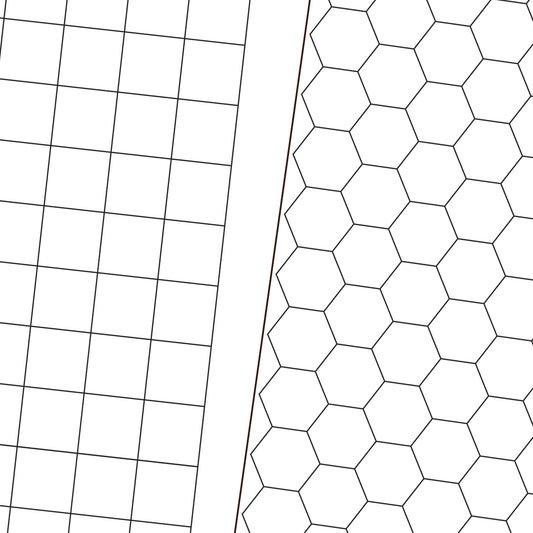 4 Foot Battle Map Replacement Grid Set