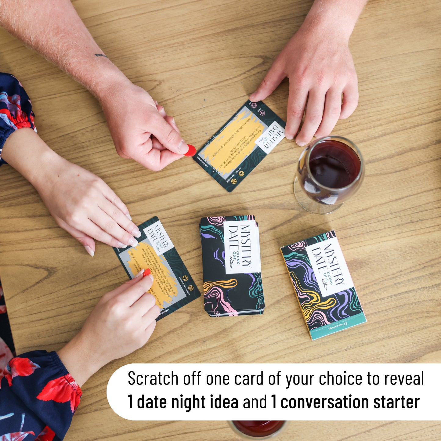 Mystery Date Scratch Off Date Ideas: Going Out Edition